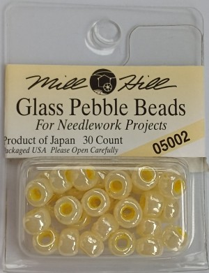 Mill Hill 05002 Yellow Creme - Бисер Pebble Beads