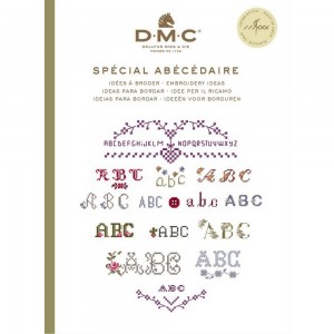 DMC 15626A Альбом со схемами для вышивки крестом Алфавит