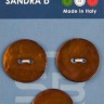 Sandra CARD083 Пуговицы, коричневый