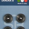 Sandra CARD183 Пуговицы, темно-коричневый