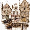 Набор для вышивания Палитра 08.014 Старый Амстердам