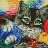 Белоснежка 600-ST-S Котик с клубочками