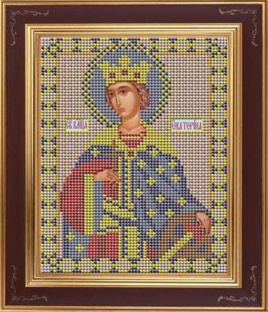Набор для вышивания Galla Collection М214 Икона Св. Екатерина