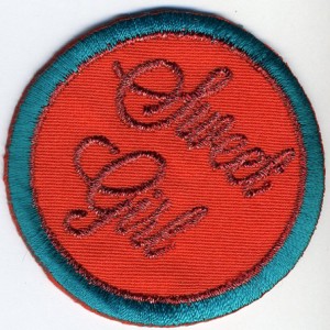 HKM 32456/1SB Термоаппликация "Sweet girl"