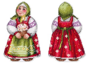 Жар-Птица Р-1354 Бабушка с куличом