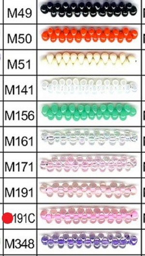 TOHO бисер Magatama 8/0 цвет 0191C