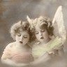 Sagen Vintage Design 80025 Салфетка трехслойная для декупажа "Поющие ангелочки"
