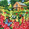 Collection D'Art 10509 Ткань с рисунком для вышивания