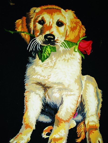 Collection D'Art 10404 Ткань с рисунком для вышивания