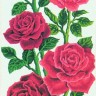Collection D'Art 8014 Ткань с рисунком для вышивания