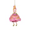 Fiebiger Floristik 850018-450 Фигурка декоративная, Blumenmadchen "Роза"