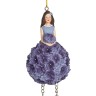 Fiebiger Floristik 850019-600 Фигурка декоративная, Blumenmadchen "Гортензия"