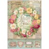 Stamperia DFSA4734 Бумага рисовая "Rose Parfum Album de roses"