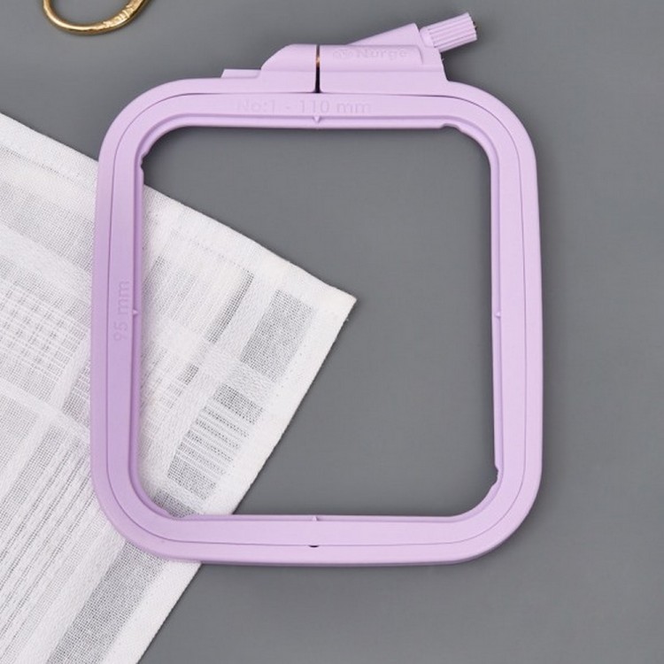 Nurge 170-11 Пяльцы пластиковые квадратные с винтом