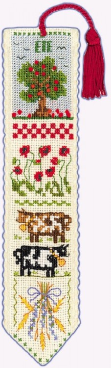 Набор для вышивания Le Bonheur des Dames 4533 Закладка "Marque Page Ete (Лето)" Набор для вышивания Le Bonheur des Dames 4533 Закладка "Marque Page Ete (Лето)"