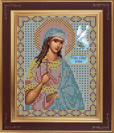 Набор для вышивания Galla Collection М219 Икона Св. Ирина