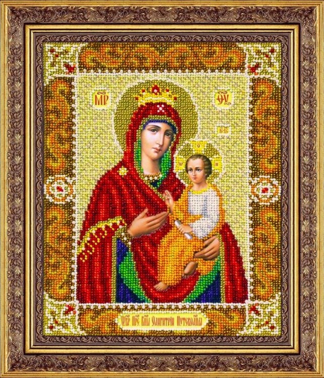Набор для вышивания Паутинка Б-1069 Пр.Богородица Одигитрия -Путеводительница