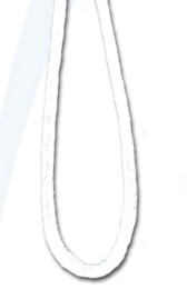 SAFISA 470-02 Шнур атласный, ширина 1.5 мм, цвет 02 - белый