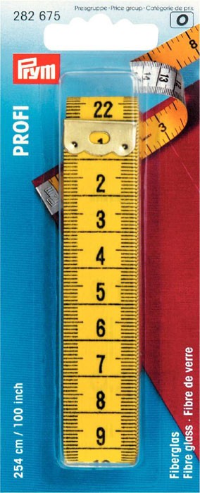 Prym 282675 Измерительная лента с сантиметровой и дюймовой шкалой Профи