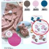 Schachenmayr 9824420-01035 Набор для вязания пледа 50х70см, розовый