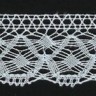 IEMESA 2025/19 Мерсеризованное хлопковое кружево, ширина 29 мм, цвет голубой