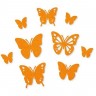 Efco 3446116 Набор самоклеящихся декоративных элементов "Бабочки" из фетра