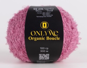 OnlyWe MBU10 Organic boucle Фуксия пряжа буклированная (2 шт)