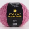 Пряжа для вязания OnlyWe MBU10 Organic boucle Фуксия пряжа буклированная (2 шт)