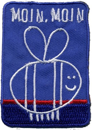 HKM 31205/1SB Термоаппликация "Пчёлка"