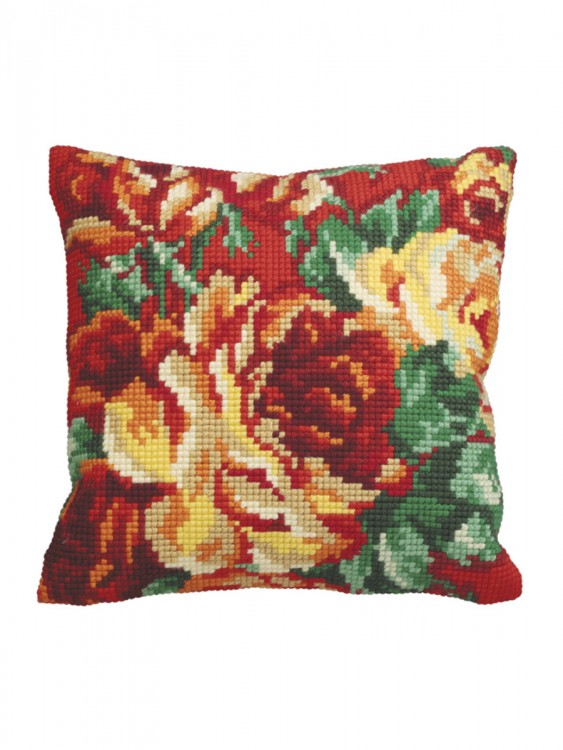 Collection D'Art 5112 Подушка "Розы"