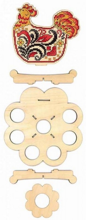 Набор для вышивания Щепка О-013 Подставка «Наседка» под яйца