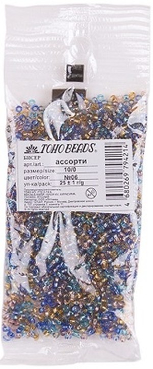 TOHO бисер Ассорти 10/0 цвет 06
