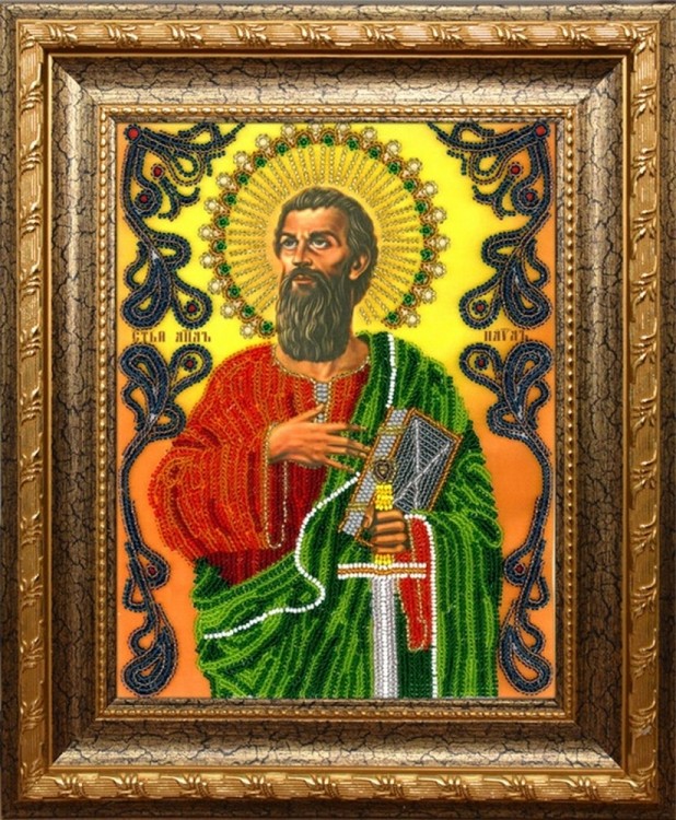 Набор для вышивания Вышиваем бисером А-21 Святой апостол Павел