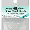 Mill Hill 80161 Crystal - Бисер Medium Bugle Beads