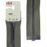 Riri 3054592/70/2816 Молния металлическая, разъемная, 6 мм, 70 см, темный хаки