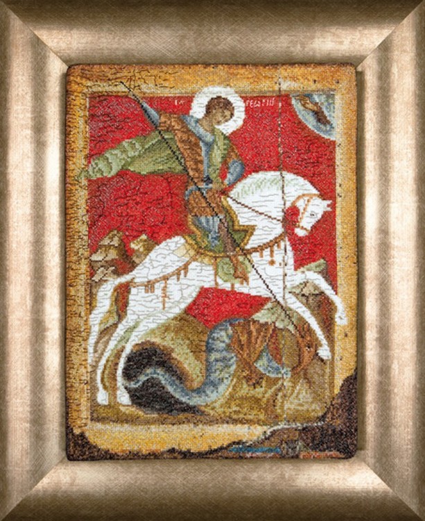 Набор для вышивания Thea Gouverneur 498A Icon St. George