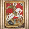 Набор для вышивания Thea Gouverneur 498A Icon St. George