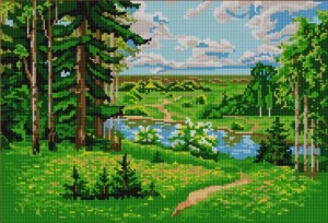 Конек 9673 Лесная лужайка