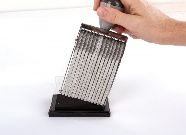 Rayher 29019000 Штамп самонаборный для печати латинских букв и символов