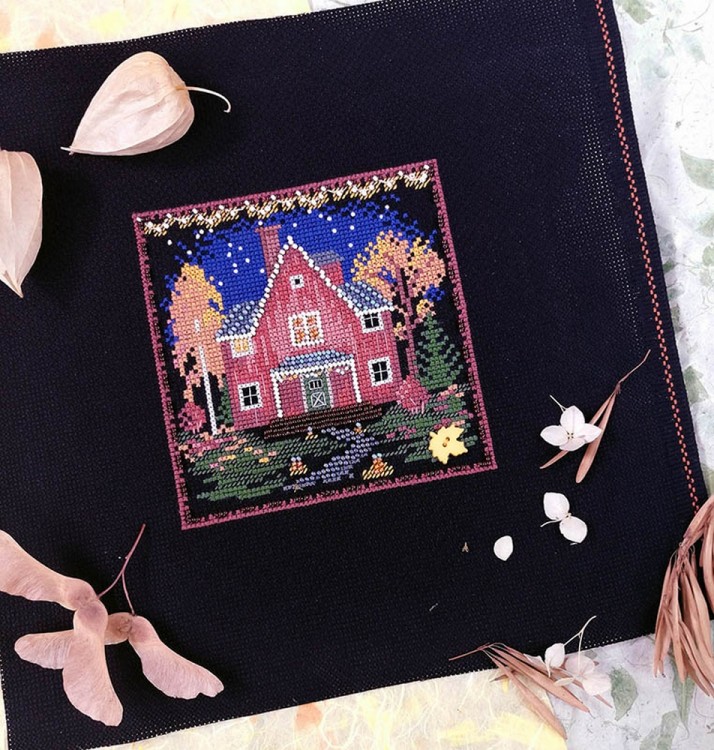 Набор для вышивания Марья Искусница 13.003.17 Осенний домик