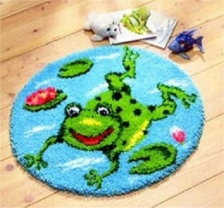 Vervaco 2566/37064 Коврик "Лягушка"