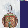 Набор для вышивания Панна IG-7389 Новогодняя игрушка "Витрина с подарками"