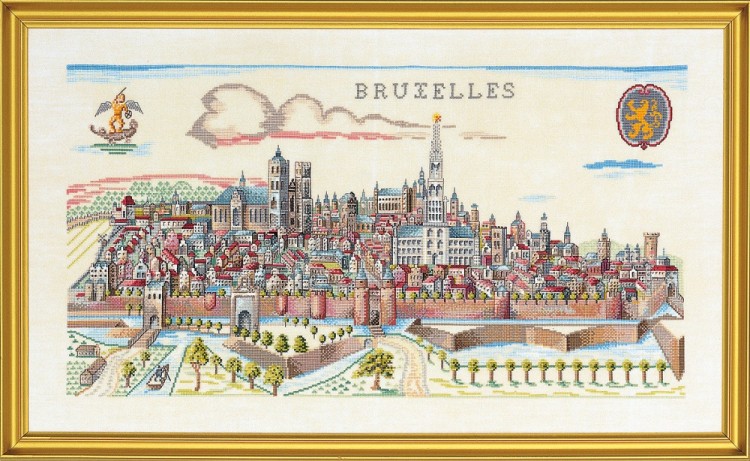 Набор для вышивания Eva Rosenstand 14-051 Bruxelles (Брюссель)