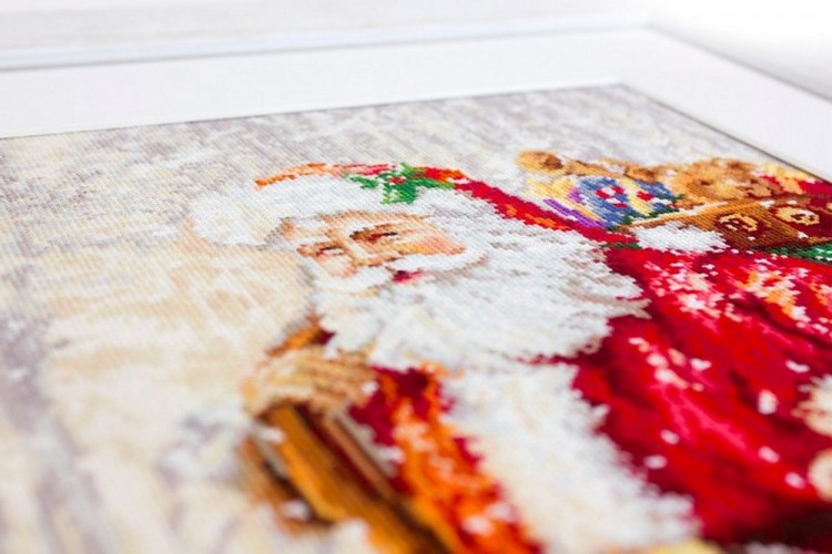 Набор для вышивания Luca-S B575 Дед Мороз