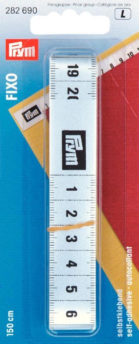 Prym 282690 Измерительная лента с сантиметровой шкалой Фиско длярабочего стола