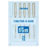 Prym 152225 Иглы для швейных машин с плоской колбой 130/705 H SUK, джерси № 70
