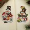 Набор для вышивания Кларт 8-507 Снеговичок и Дед Мороз