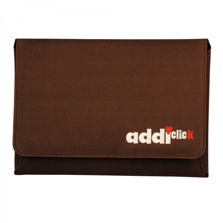 Addi 750-2/000 Набор круговых никелированных коротких спиц со сменными лесками AddiClick Lace Short Tips