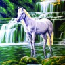Collection D'Art 10428 Ткань с рисунком для вышивания