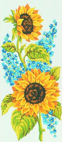 Collection D'Art 8015 Ткань с рисунком для вышивания
